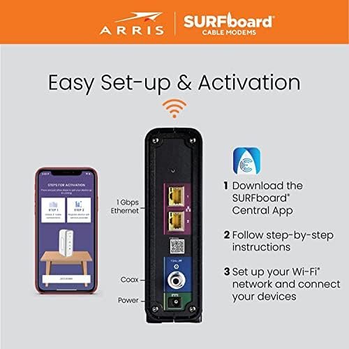 ARRIS (SBG10-RB) - Cable Modem Router Combo - Fast DOCSIS 3....