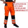 Notus Men's Work Safety Pants High Visibility Cordura Knee R...