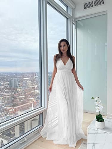 XXTAXN Women's Sexy Deep V Neck Split Cocktail Party Formal ...