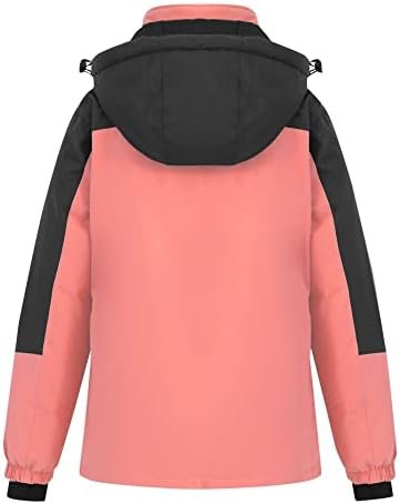 Spmor Women's Waterproof Ski Jacket Hooded Snowboard Coat Wa...