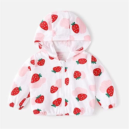 Kids Baby Toddler Girls Strawberry Print Spring Fall Outerwe...