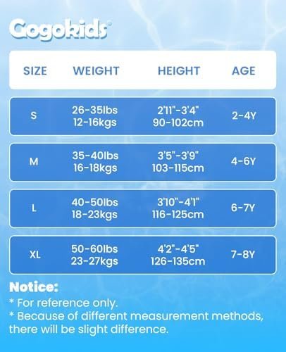 Gogokids Kids Swim Vest Float Jacket - Boys' and Girls' Floa...