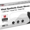 Schneider Vinyl Synthetic Exam Gloves, 4 Mil, Latex Free Dis...