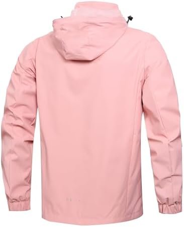 Boys Girls Lightweight Raincoat Waterproof Hooded Rain Jacke...