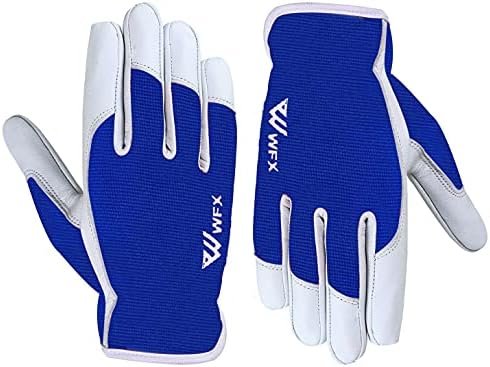 Work Gloves Gardening Breathable Rigger Palm Gardening Glove...