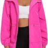 PESION Womens Waterproof Raincoat Lightweight Rain Jacket Tr...