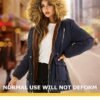 Garemcy Womens Winter Water-reprllent Coat Thicken Puffer Ja...