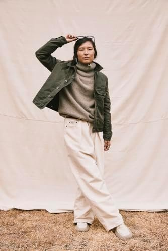 Huckberry Flint & Tinder Women's Flannel-Lined Waxed Trucker...