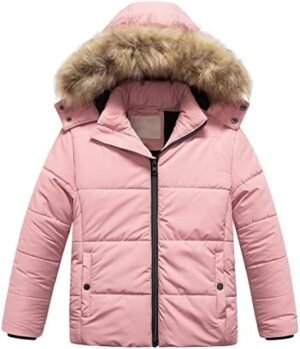 Chrisuno Girl's Water Resistant Winter Coats Warm Fleece Lin... Chrisuno Girl's Water Resistant Winter Coats Warm Fleece Lin...