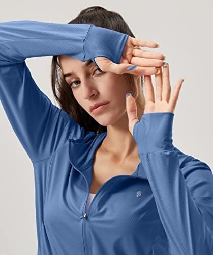 Soothfeel Women's UPF 50+ Sun Protection Hoodie Jacket Light...