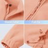 TACVASEN Women's Soft Fleece Jacket Lightweight Full Zip Swe...