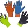 2 Pairs of HANDLANDY Kids Gardening Gloves Foam Rubber Coate...