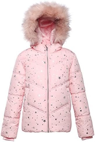 Rokka&Rolla Girls' Heavyweight Puffer Jacket Quilted Winter ...