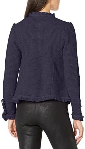 NIC+ZOE Women's Fringe Mix Jacket