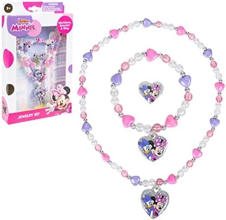 LUV HER Disney Minnie Girls Jewelry Set - Dress up Toy Jewel...