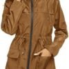 Lomon Women Waterproof Lightweight Rain Jacket Active Outdoo...