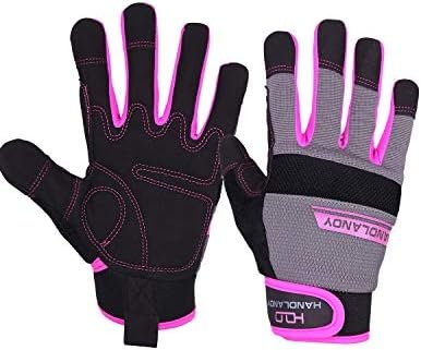 HANDLANDY Bundle - 2 Pairs Utility Mechanic Working Touch Sc...