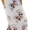 SVALIY Women Floral Off The Shoulder Split Chiffon Maxi Beac...