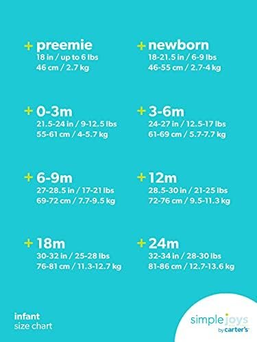 Simple Joys by Carter's Baby Girls' 4-Piece Jacket, Pant, an...