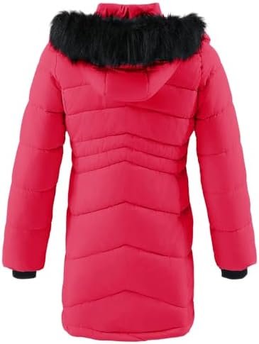 Girl's Winter Coats Kids Waterproof Long Puffer Jacket Thick...