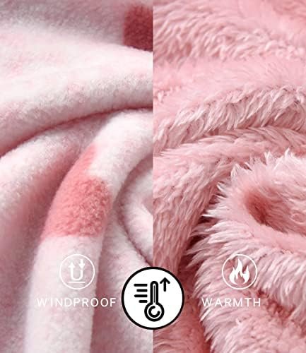 Toddler Fleece Jacket Lightweight Hooded Warm Winter Coats f...