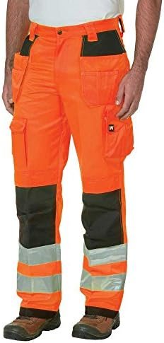 Caterpillar Men's Hi Vis Trademark Work Pants Made from Toug... Caterpillar Men's Hi Vis Trademark Work Pants Made from Toug...