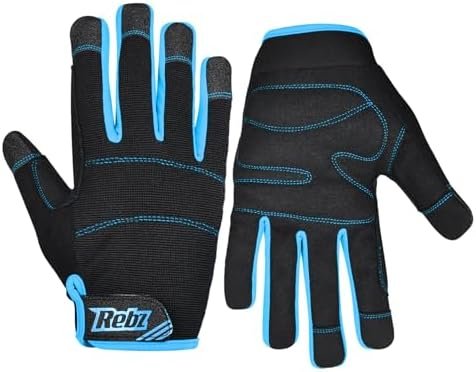 Rebz Work Gloves Premium work gloves men|Safety work gloves ...
