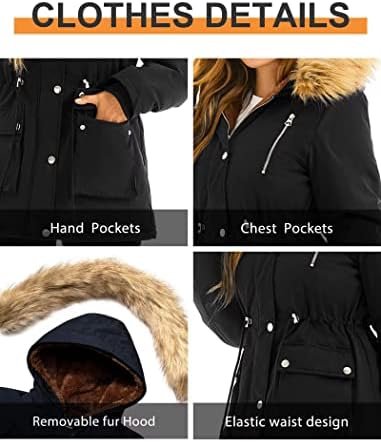 Garemcy Womens Winter Water-reprllent Coat Thicken Puffer Ja...