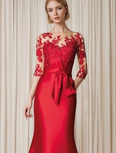 Mermaid/Trumpet Elegant Evening Dress Satin Floor Length Mot...