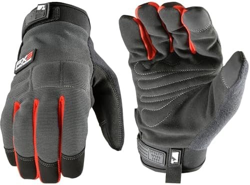 Wells Lamont FX3 Water-Resistant Synthetic Leather Palm Wint...