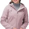 33,000ft Women's Softshell Jacket, Fleece Lined Warm Jacket ...