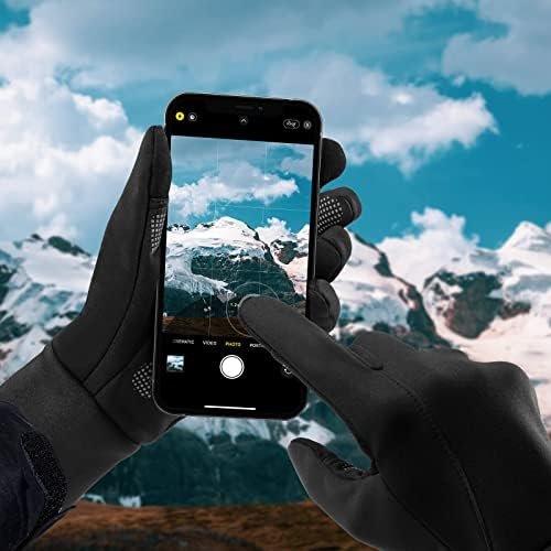 FanVince Winter Gloves Touch Screen Water Resistant Windproo...