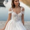 Mermaid Long Sleeve Wedding Dresses for Bride Lace Applique ...