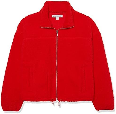 Amazon Essentials Woman's Fleece Zip-Up Sherpa Jacket