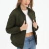 Argstar Women's Quilted Bomber Jakcet with 5 Pockets (XS-XXL...