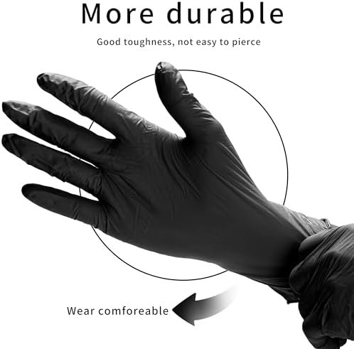 PEIPU Vinyl Disposable Gloves,Powder Free,Cleaning Service G...