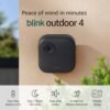 Blink Outdoor 4 (newest model), Wire-free smart security cam...