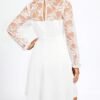 Holipick Women's Cocktail Dresses Wedding Guest Party Crew N...