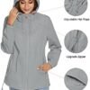 TCOT Womens Rain Jackets Waterproof Windbreaker Jackets ligh...