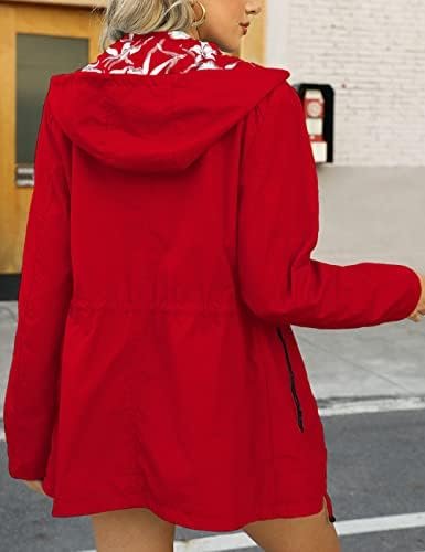 Bellivera Women Reversible Lightweight Jacket Casual Windbre...