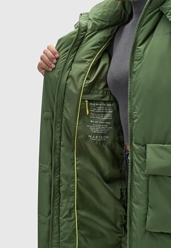 Women Winter Jacket with Hood | Windproof & Weather-Resistan...