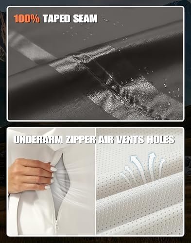 Pioneer Camp Women's Rain Jacket with Hood Waterproof Windbr...