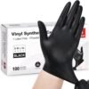 Schneider Vinyl Synthetic Exam Gloves, 4 Mil, Latex Free Dis...