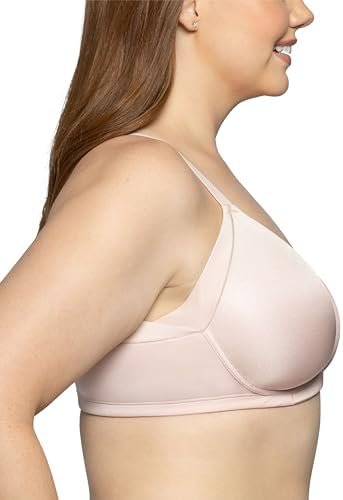 Vanity Fair Women's Full Figure Wireless Bra, Extended Side ...