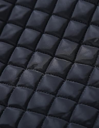 Bellivera Women's Stand Collar Lightweight Quilted Puffer Ja...