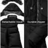 ZSHOW Girls' Winter Coat Insulated Long Parka Warm Hooded Pu...