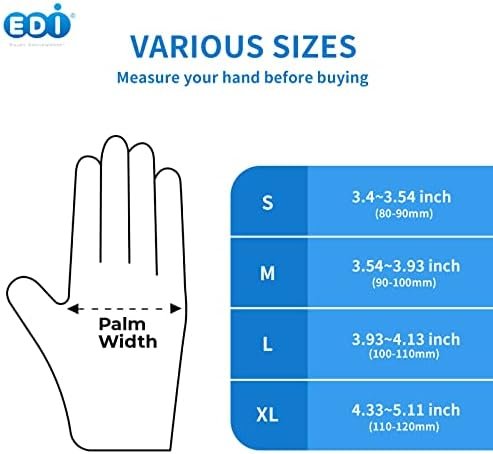 EDI Disposable Vinyl Gloves