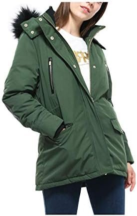 Rokka&Rolla Women's Warm Parka Jacket Winter Snow Coat with ... Rokka&Rolla Women's Warm Parka Jacket Winter Snow Coat with ...