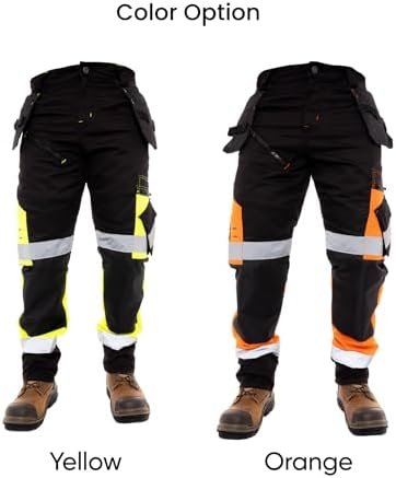 Juicy Trendz Fuxion Men’s Hi Vis Trousers - High-Visibility ...