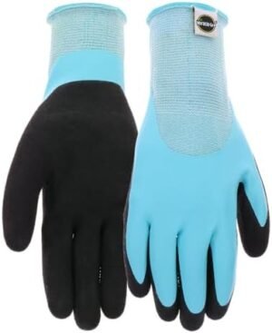 Miracle-Gro MG30604 Water Resistant Grip Gloves – Double Dip...